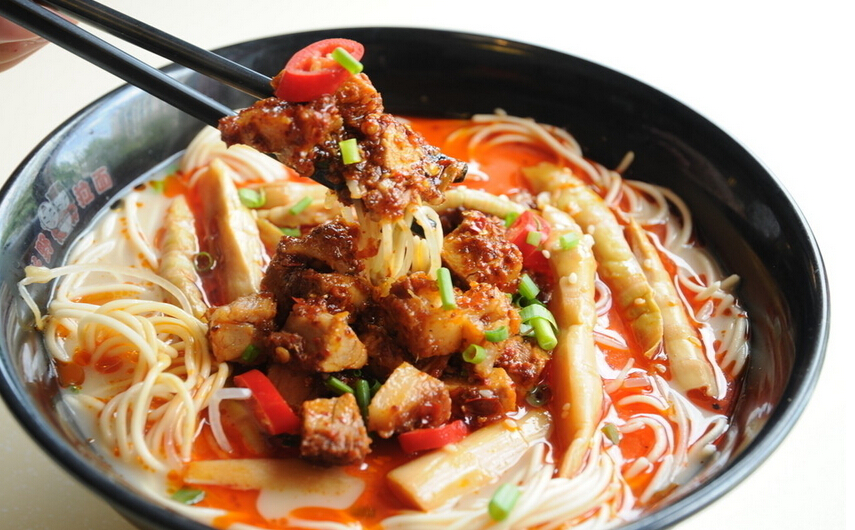 清香可口的拉面